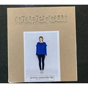 Papercut Patterns Kyoto Sweater/Tee Paper Sewing Pattern XXS/XS S/M L/XL New